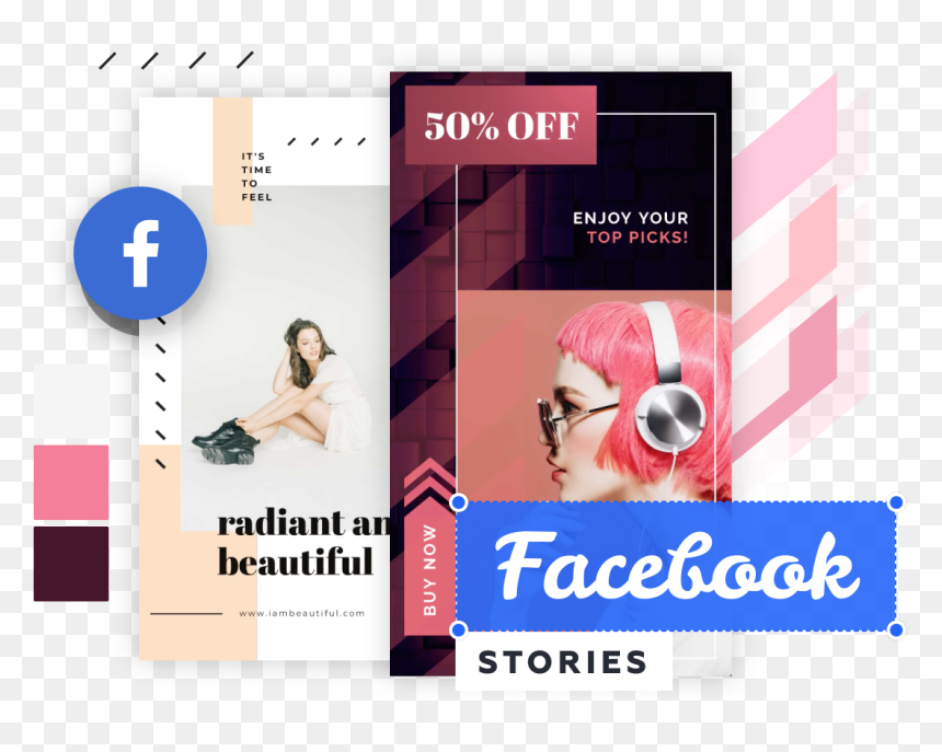 Cool Facebook Stories Examples - Flyer, HD Png Download - facebook text png