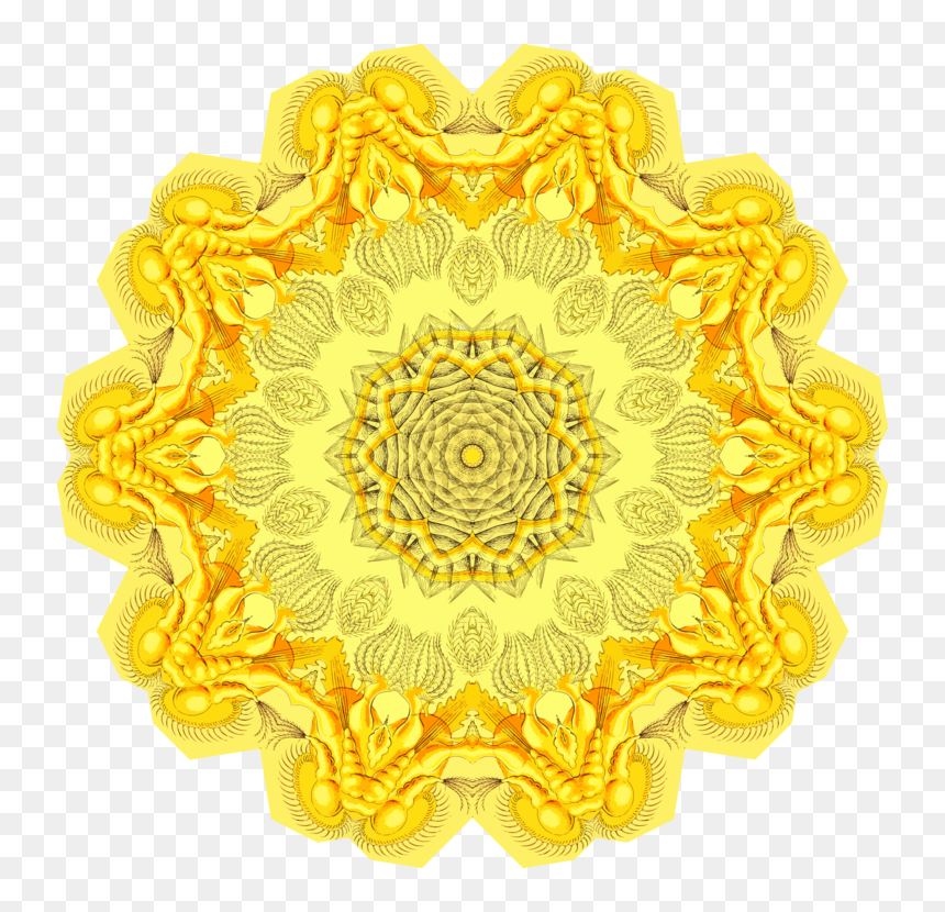 Transparent Mystical Png - Казахский Голубые Орнамент, Png Download - coloring book png