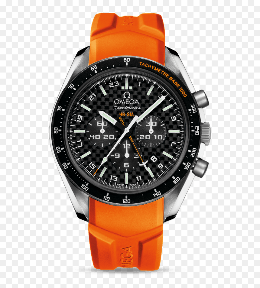 Omega Speedmaster Hb Sia Co Axial Gmt Chronograph, HD Png Download - sia png
