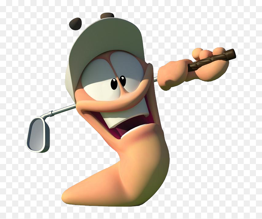 Worms Game Png - Worms Crazy Golf, Transparent Png - game background png