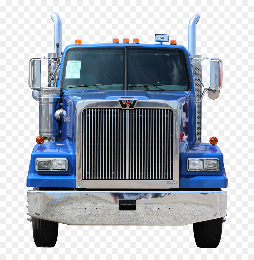 Blue Western Star Truck, HD Png Download - western star png