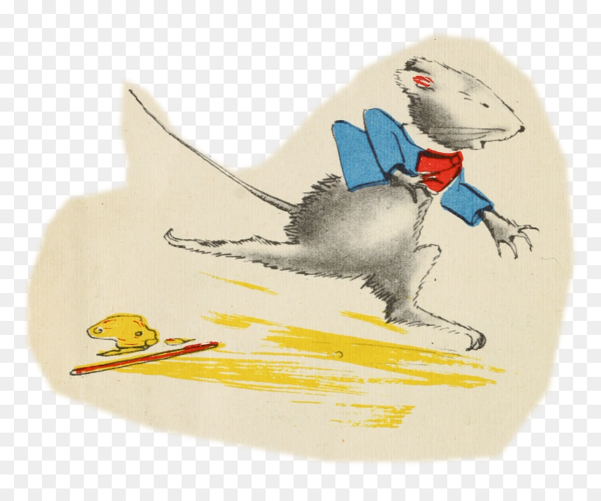 Little Gray Mouse - Sketch, HD Png Download - mouse .png