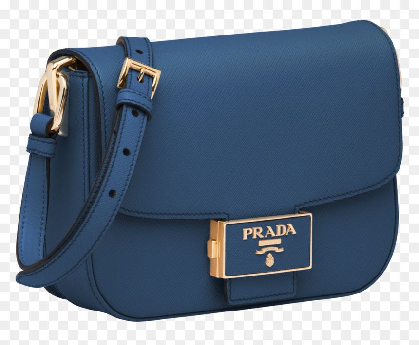 Prada Emblème Saffiano Leather Bag - Shoulder Bag, HD Png Download - prada png