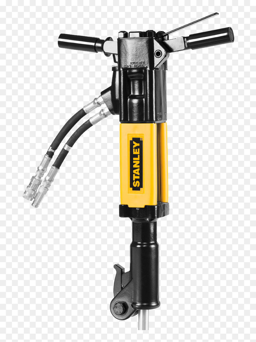 Stanley Accudraulics Concrete Handheld Breaker Cc - Stanley Br 45 Hydraulic Breaker, HD Png Download - jackhammer png