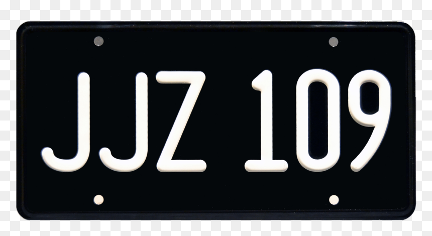 2019 Bullitt Mustang Commercial - Jjz 109, HD Png Download - blank license plate png