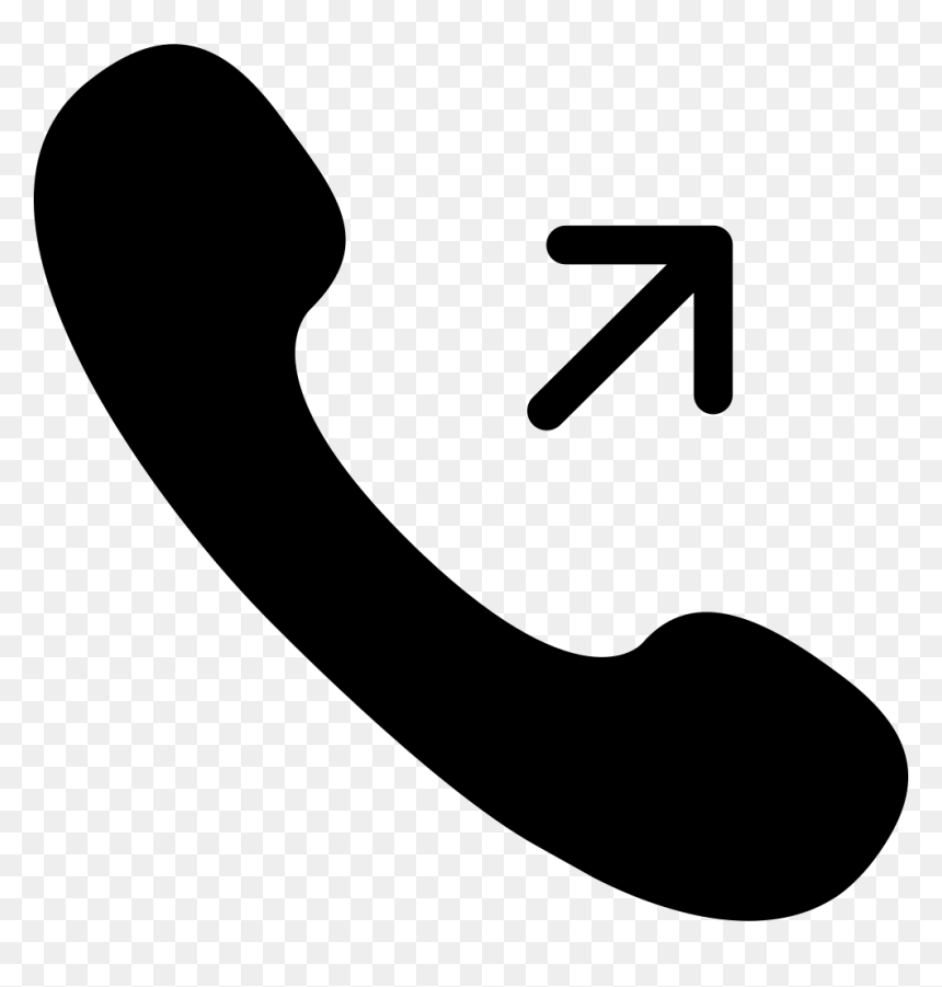 Outgoing Phone Call, HD Png Download - phone call icon png
