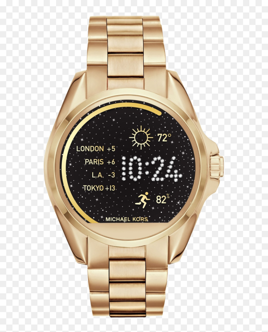 Watch Png Image Background - Michael Kors Mkt5001, Transparent Png - michael kors png