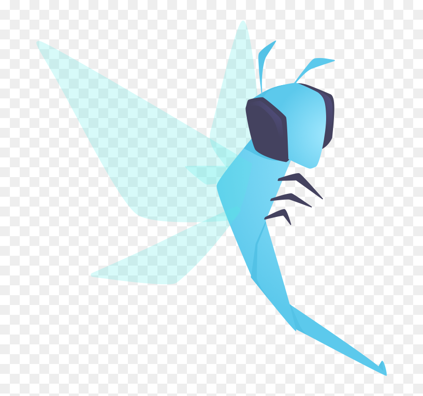 Hypothesis-dragonfly - Origami, HD Png Download - hypothesis png
