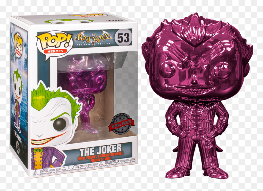 Funko Pop Joker, HD Png Download - batman arkham asylum logo png