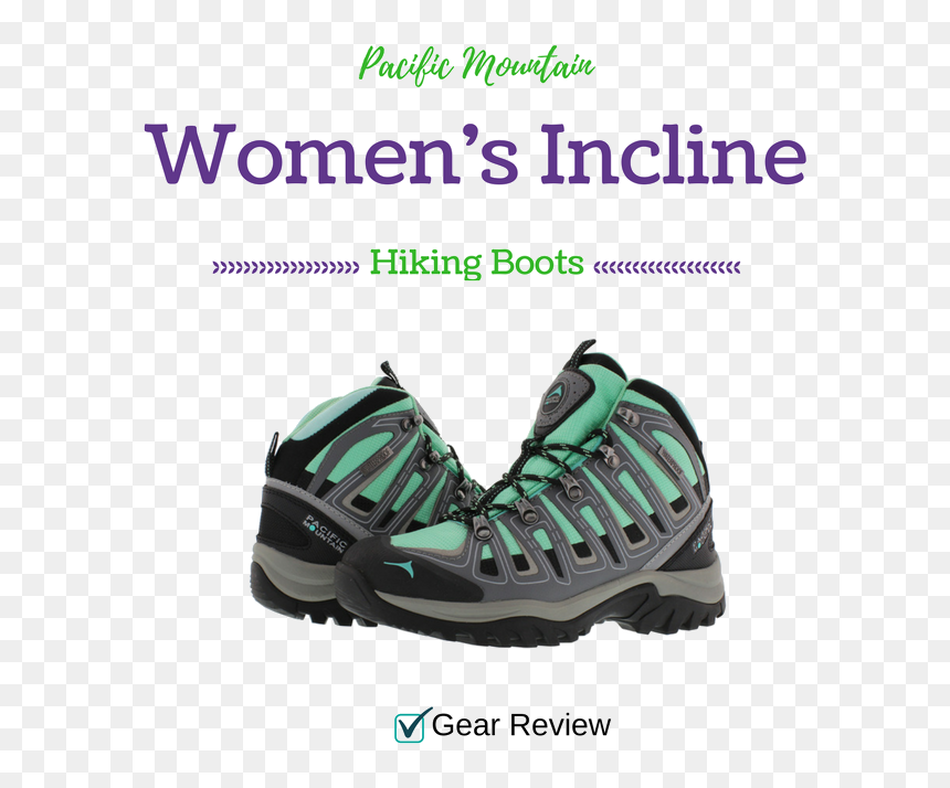 Pacific Mountain Women"s Incline Hiking Shoes Gear - Love Good Man, HD Png Download - hiking boots png