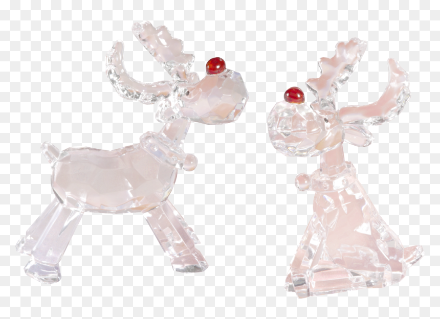 Reindeer With Red Nose - Baby Toys, HD Png Download - reindeer nose png