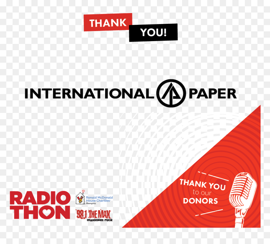 International Paper, HD Png Download - ronald mcdonald house png