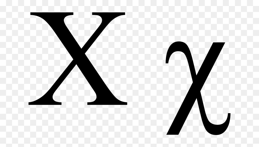 Greek Chi - X Litera, HD Png Download - chichi png