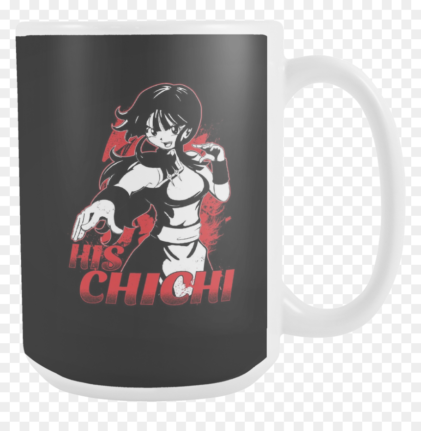 Super Saiyan Goku Chi Chi 15oz Coffee Mug - Shirt, HD Png Download - chichi png