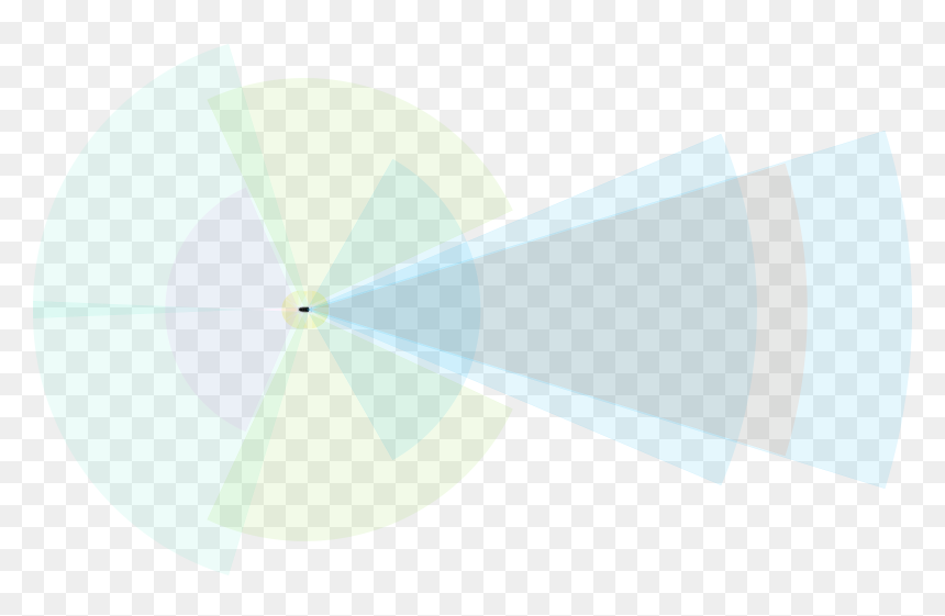 Camera Views, Radar, And Ultrasonics - Circle, HD Png Download - tesla car png