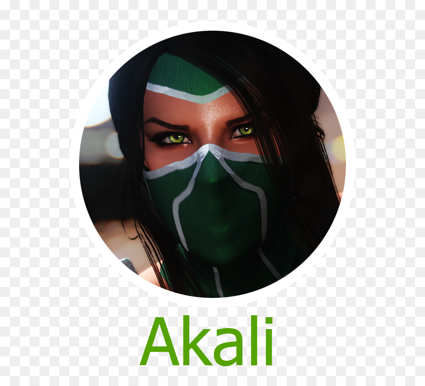 Sleep Mask, HD Png Download - akali png