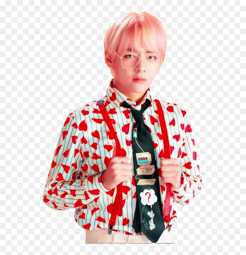 Bts Idol Heart Shirt, HD Png Download - kim taehyung png