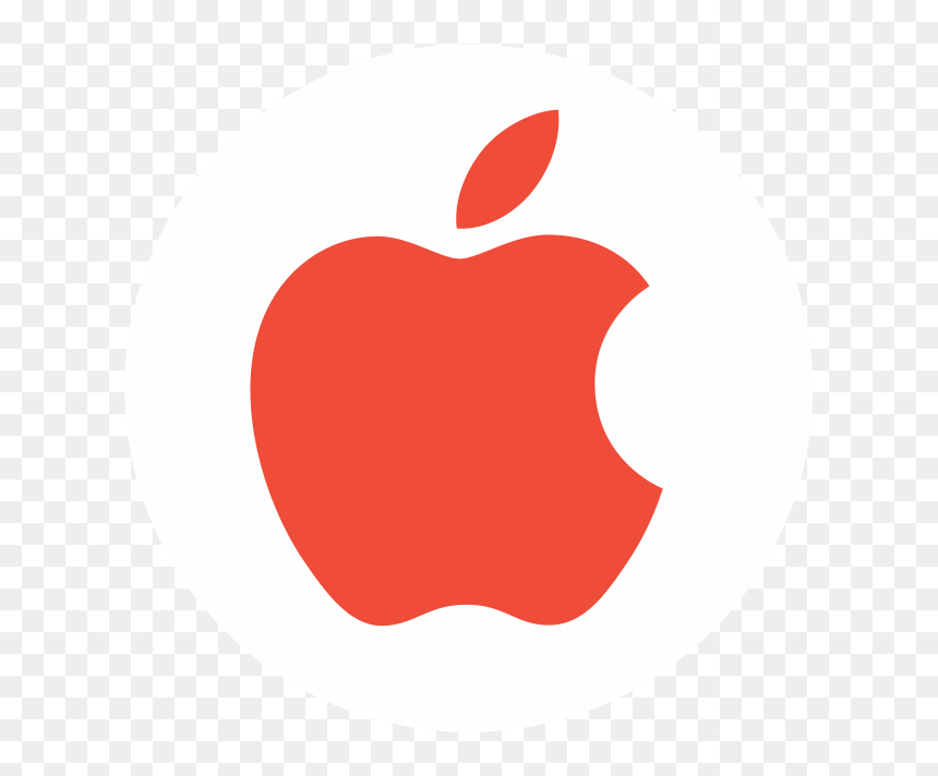 Apple Inc Logo White, HD Png Download - itunes button png