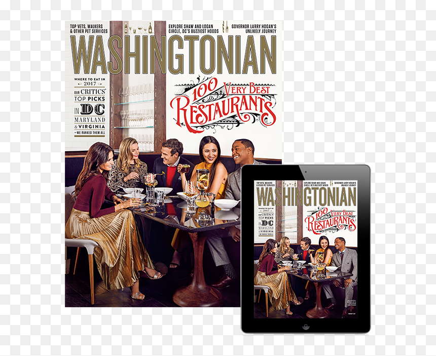 Logan Movie Png -100 Very Best Restaurants - Washingtonian Cover 2017, Transparent Png - logan movie png