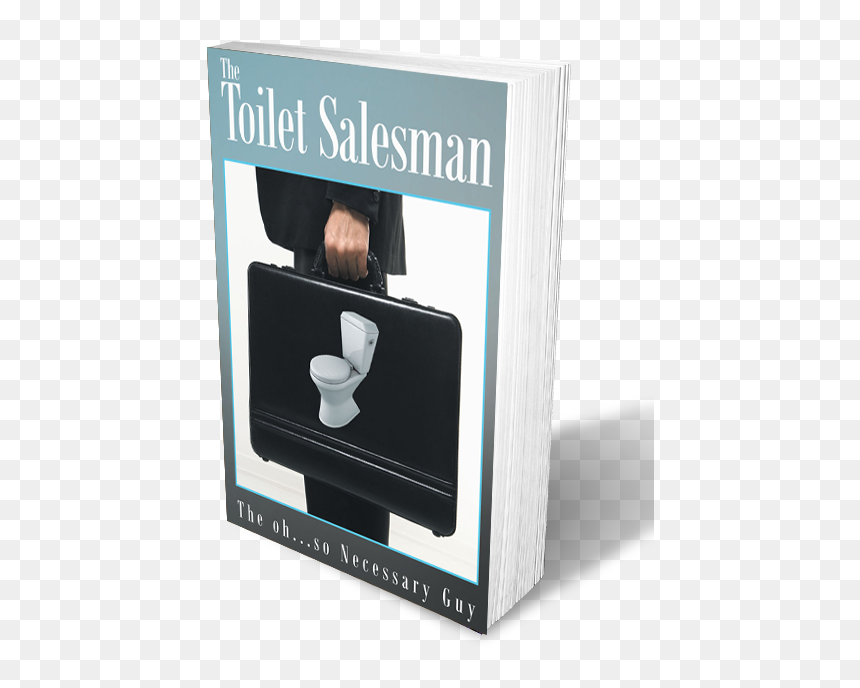 Toilet Salesman - Book Cover, HD Png Download - salesman png