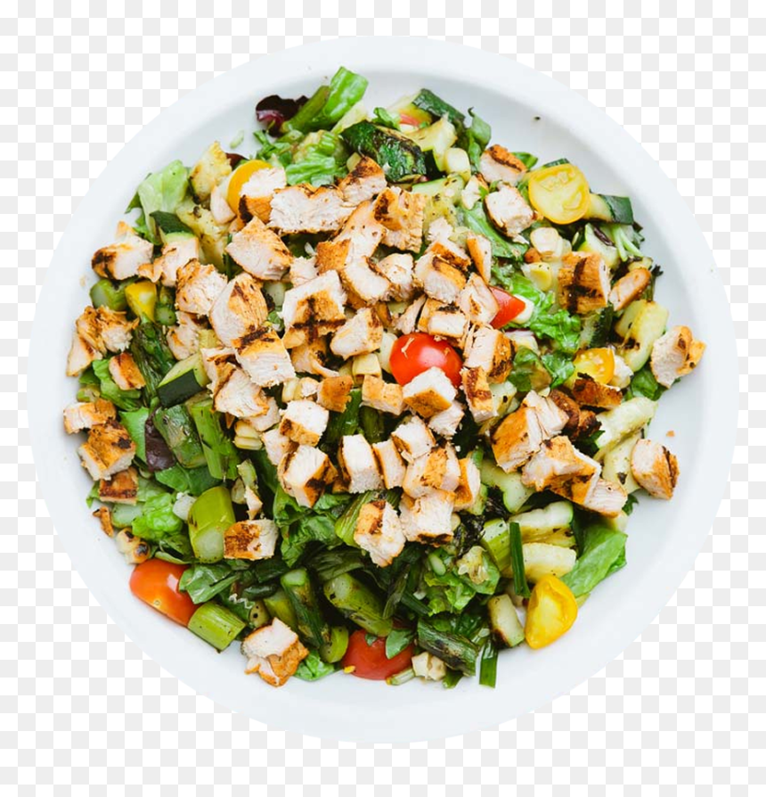 About Us Chicken Salad Plate Image - Fresh Corn Grill Cobb Salad, HD Png Download - chicken salad png
