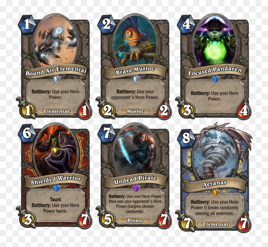 Honest Hearthstone Cards Witchwood, HD Png Download - air elemental png
