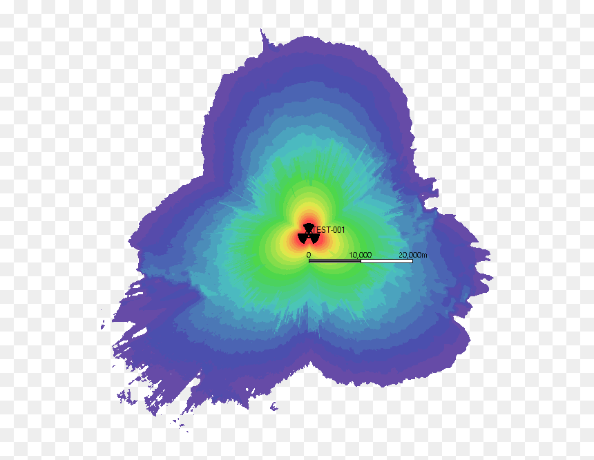 Band 45 1500 Mhz Tdd Lte Coverage Prediction - Lte, HD Png Download - halberd png