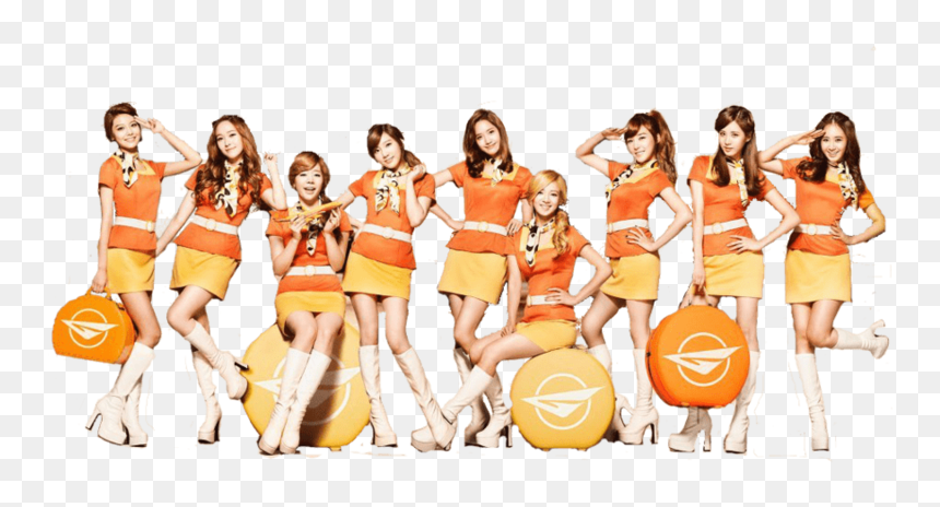 Girls Generation Flight Attendants - Png Girls Generation, Transparent Png - girls generation png