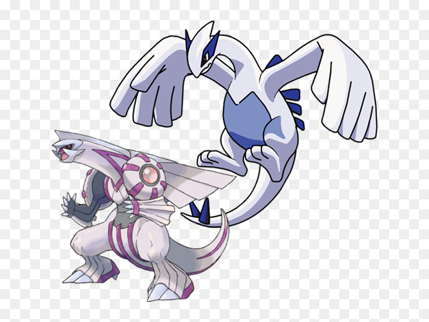 Transparent Lugia Png - Pokemon Palkia And Lugia, Png Download - palkia png