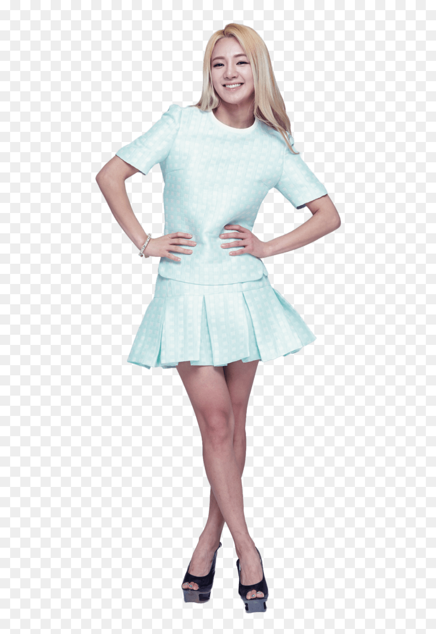 Girls Generation Hyoyeon Light Blue Dress - Hyoyeon Png, Transparent Png - girls generation png