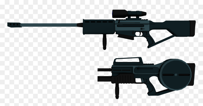 View Media - Deus Ex 1 Sniper Rifle, HD Png Download - deus ex png