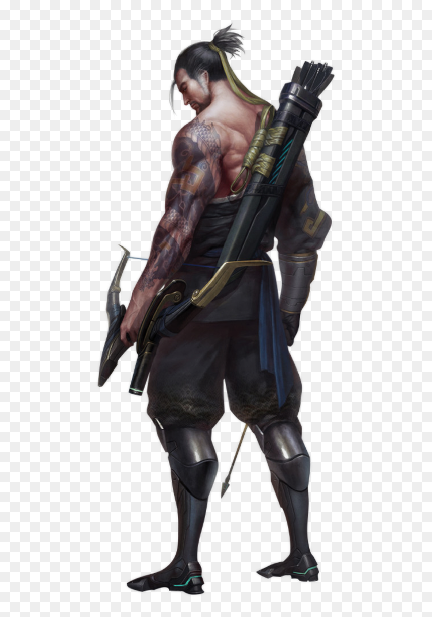 Genji Overwatch , Png Download - Mortal Kombat Raiden Dibujo, Transparent Png - genji overwatch png