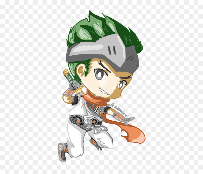 Cartoon, HD Png Download - genji overwatch png