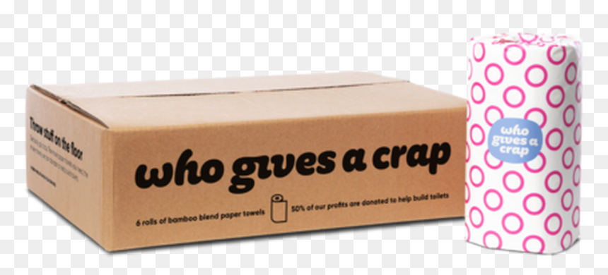 Who Gives A Crap Bamboo Paper Towels - Gives A Crap Paper Towel, HD Png Download - crap png