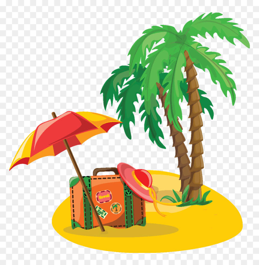 Safari Trees Jungle Background Clipart Frog Tree Plant - Clipart Vacance, HD Png Download - jungle trees png