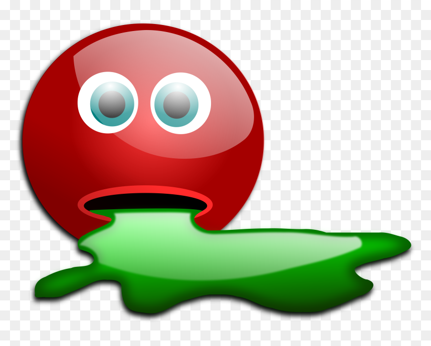 Sick Smiley, HD Png Download - unhappy png