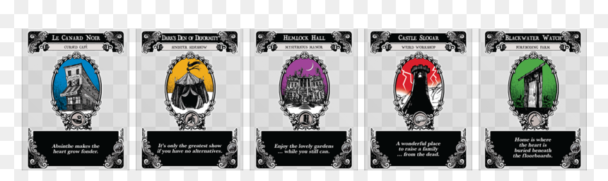 Unhappy Homes - Twins Gloom Card Game, HD Png Download - unhappy png