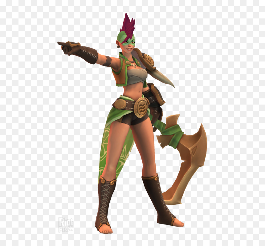 Woman Warrior, HD Png Download - battlerite png