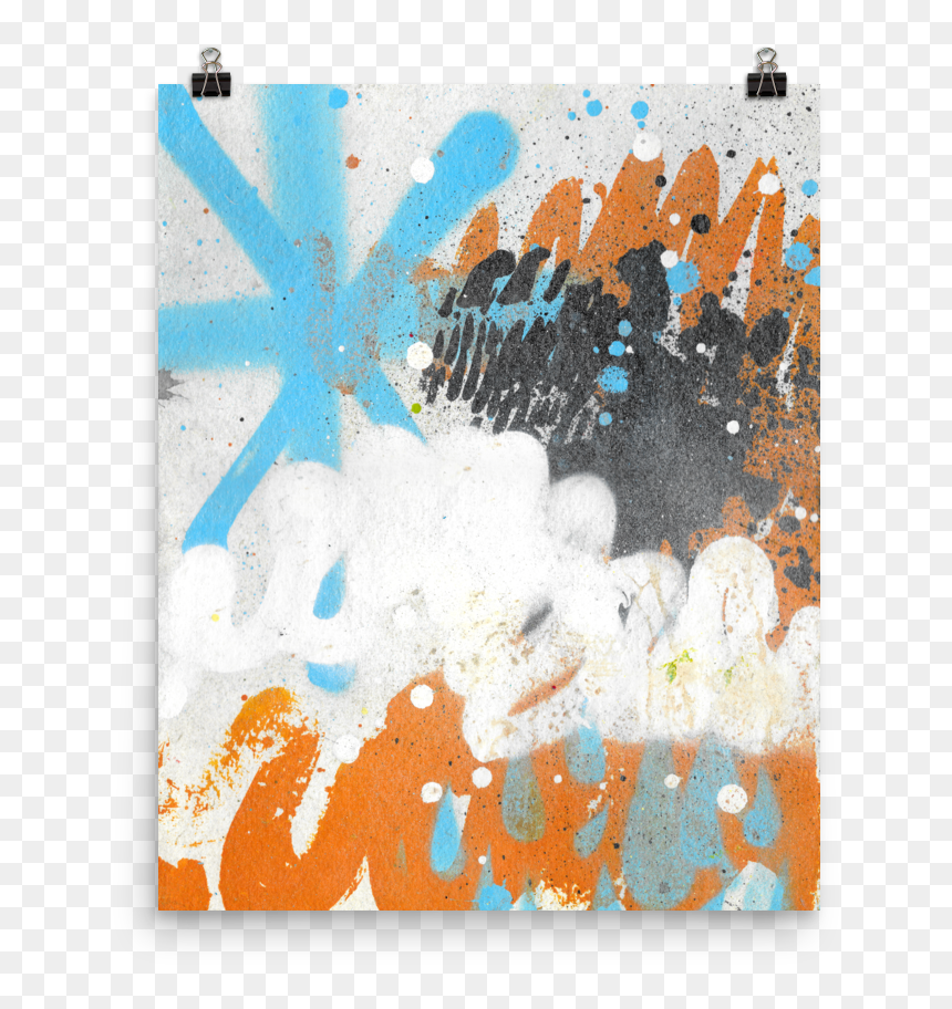 Asterik 01 Crop2 Mockup Transparent Transparent, HD Png Download - spraypaint png