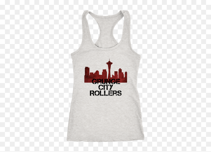 Grunge City Rollers Black Logo Racerback Tank - Every Woman Is A Wonder Woman, HD Png Download - black grunge png