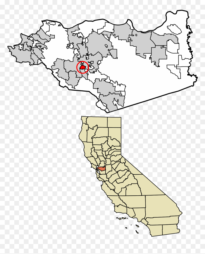 Lafayette Ca City Boundary, HD Png Download - contra png