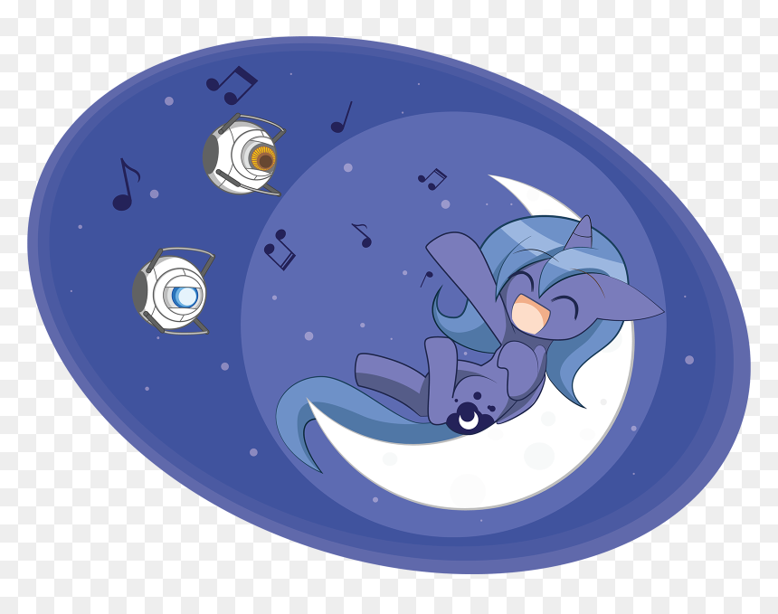 Spike Fluttershy Pony Blue Vertebrate Cartoon Marine - Luna Pony Arts, HD Png Download - wheatley png
