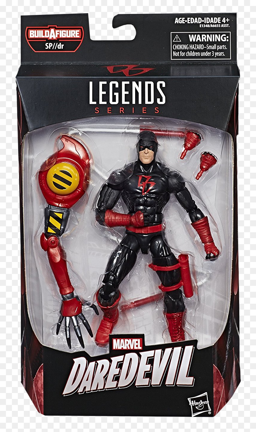 Daredevil Marvel Legends 6” Action Figure - Daredevil Marvel Legends Sp Dr, HD Png Download - daredevil comic png