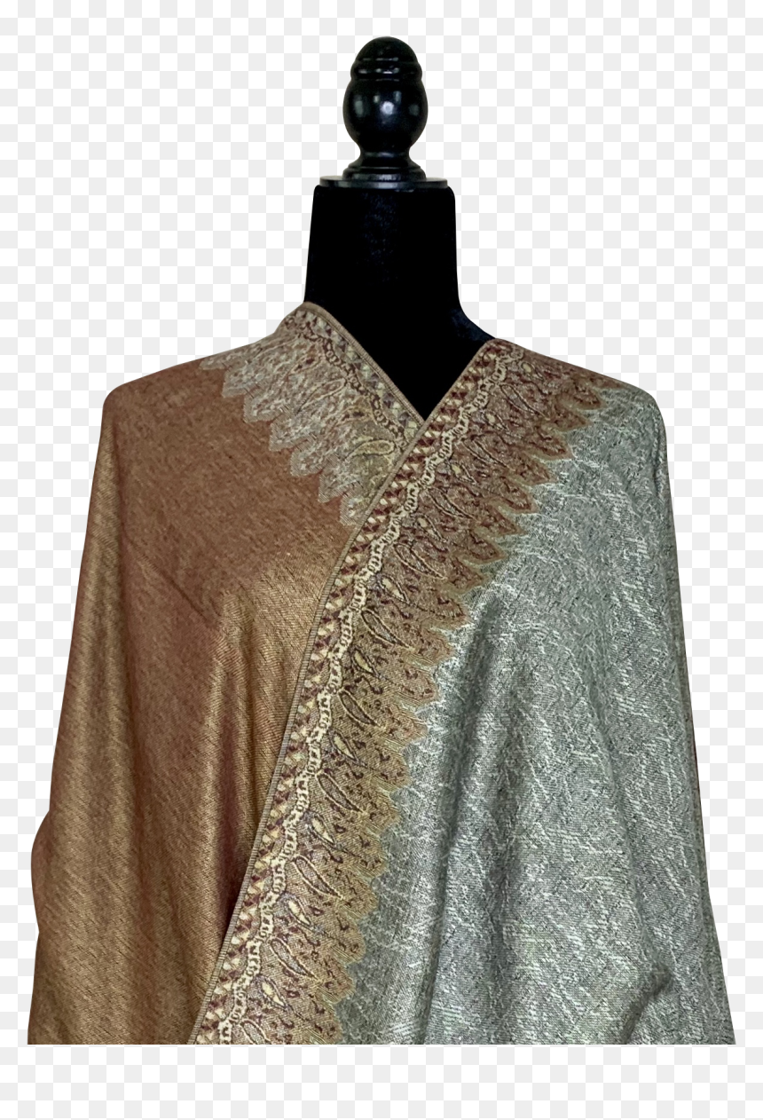 Transparent Paisley Border Png - Stole, Png Download - paisley border png