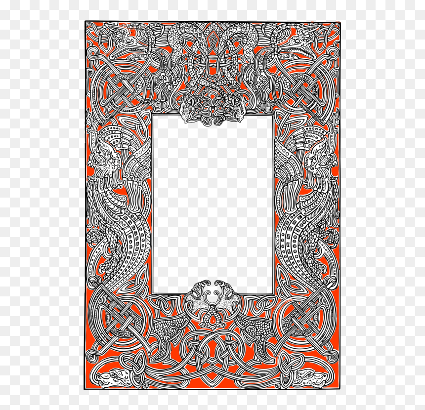 Picture Frame,visual Arts,paisley - Circle, HD Png Download - paisley border png