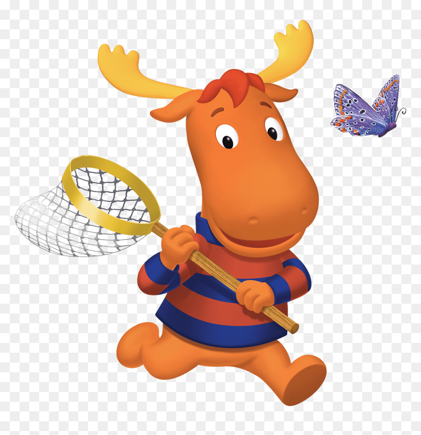 Tyrone Chasing Butterfly - Tyrone Images Backyardigans, HD Png Download - backyardigans png