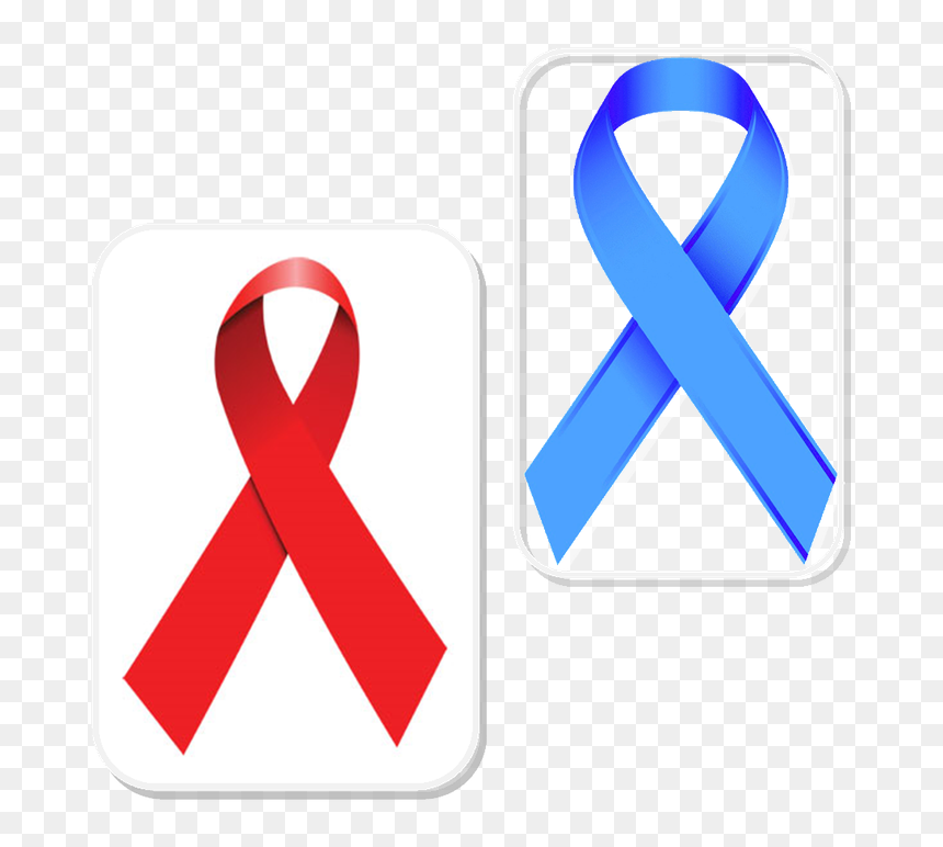 Bullying & Red Ribbon Week - Blue Cancer Ribbon Png, Transparent Png - red ribbon week png
