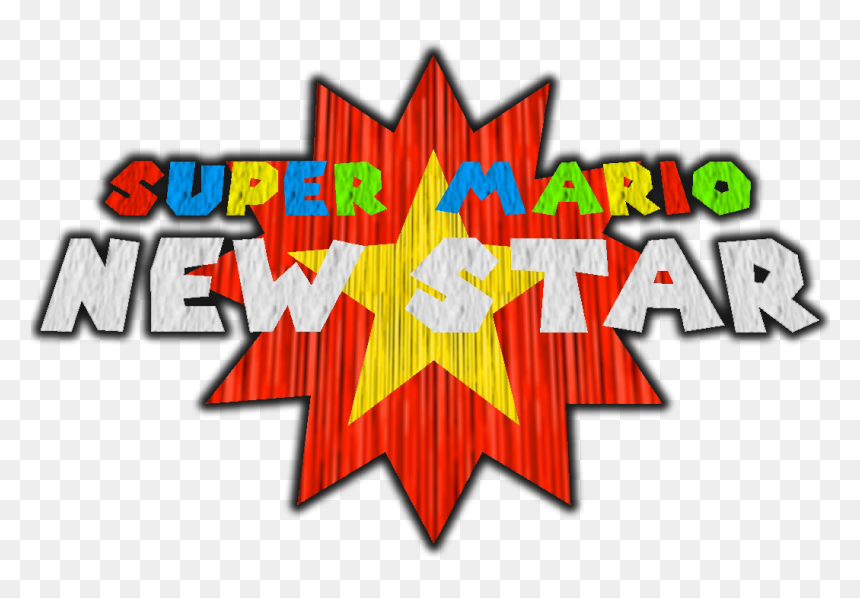 Super Mario 64 Hacks Wiki - Graphic Design, HD Png Download - super mario star png