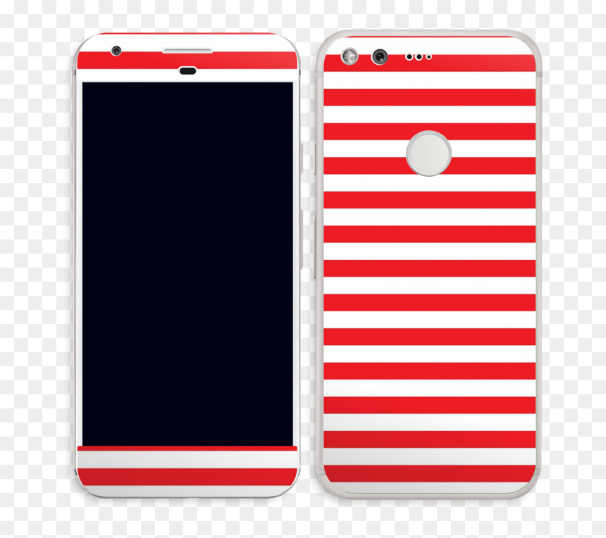 Christmas Stripes Skin Pixel - Smartphone, HD Png Download - red and white stripes png