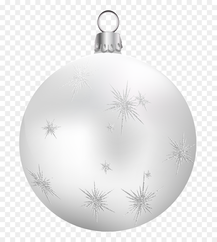 Hunting Clipart Transparent - White Christmas Balls Png, Png Download - christmas bulbs png
